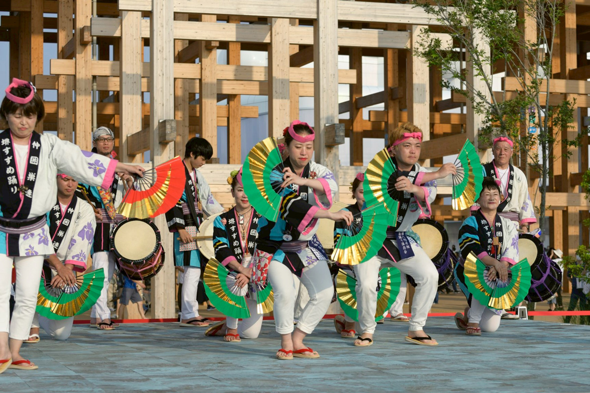 2025大阪万博にてステージ演舞12