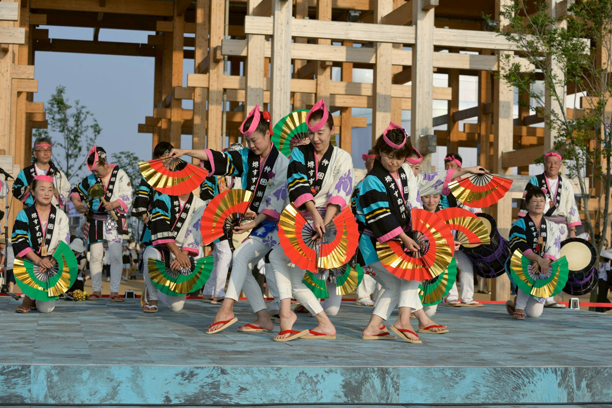2025大阪万博にてステージ演舞13