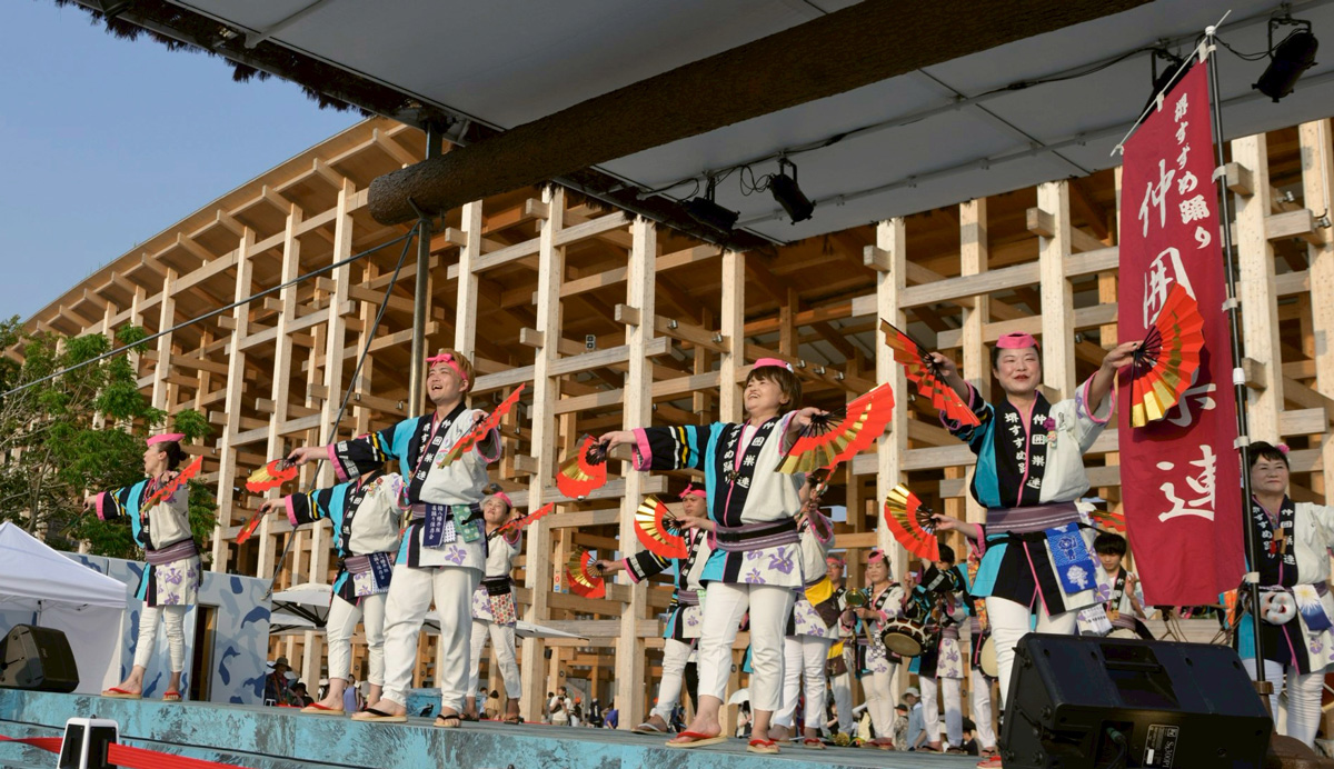 2025大阪万博にてステージ演舞14