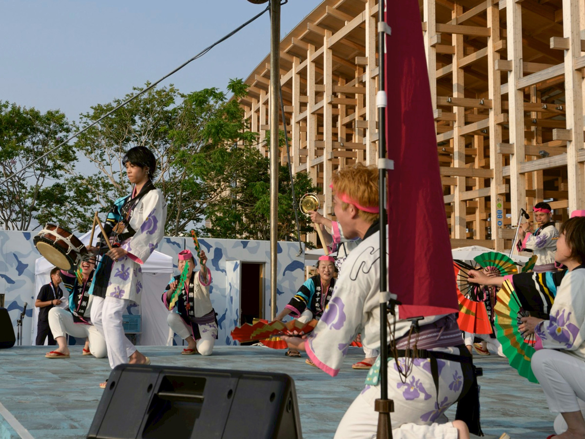 2025大阪万博にてステージ演舞20