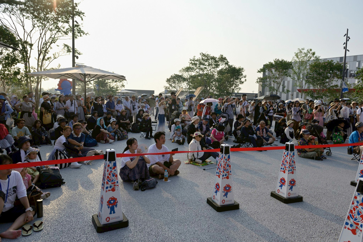 2025大阪万博にてステージ演舞25