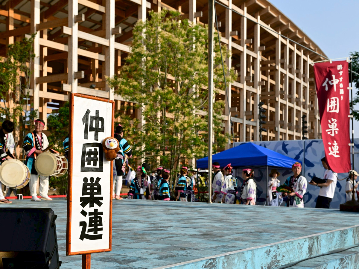 2025大阪万博にてステージ演舞9