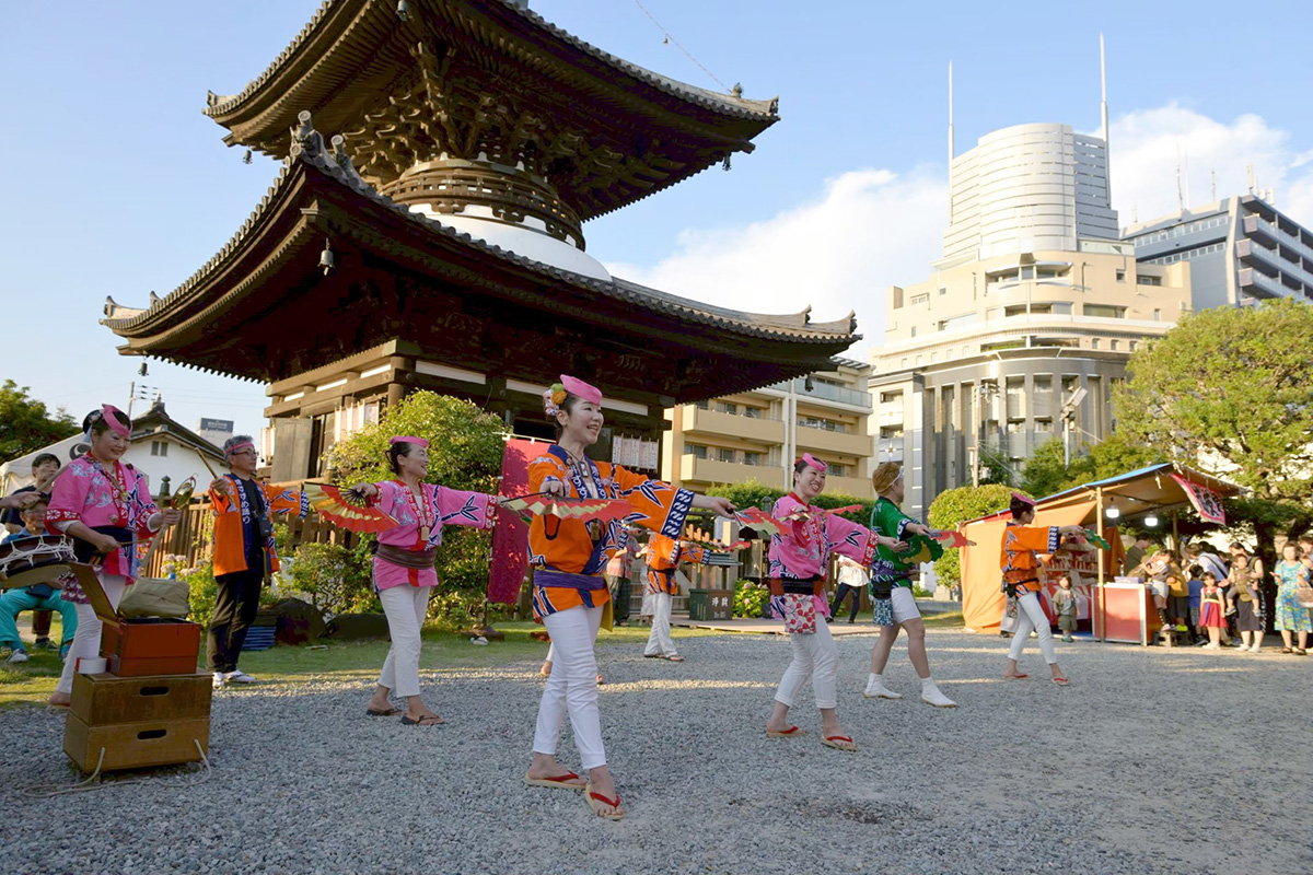 2025愛染祭りですずめ踊り・1日目_1