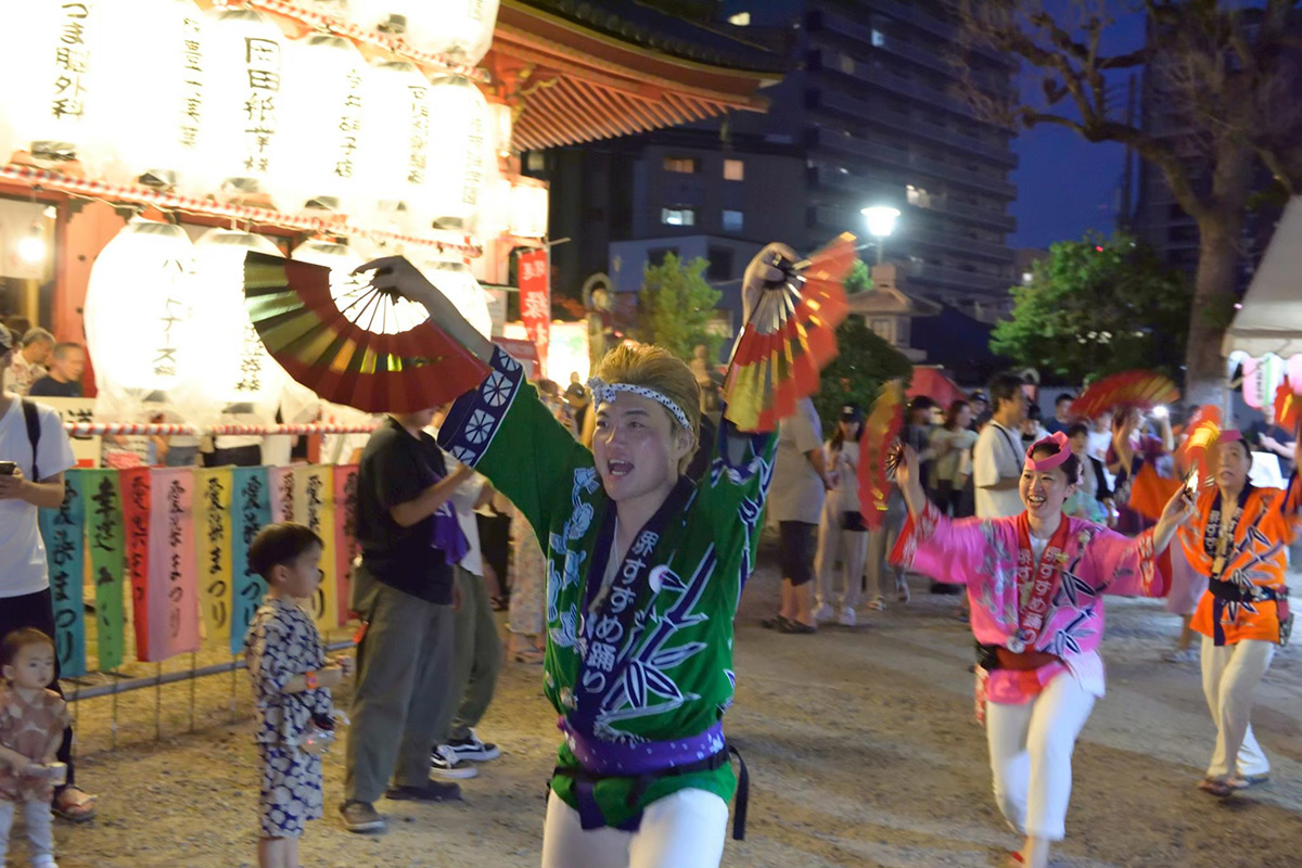 2025愛染祭りですずめ踊り・1日目_29