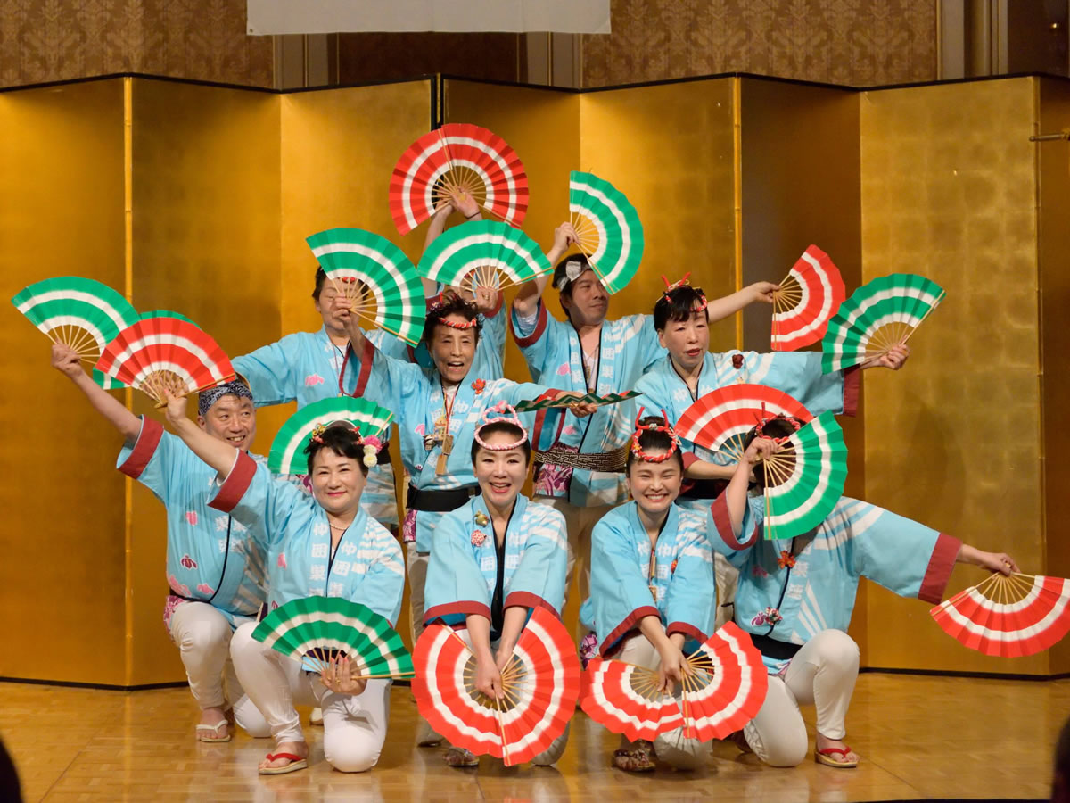 堺フェニックスライオンズクラブ結成20周年記念祝宴　すずめ踊り１２