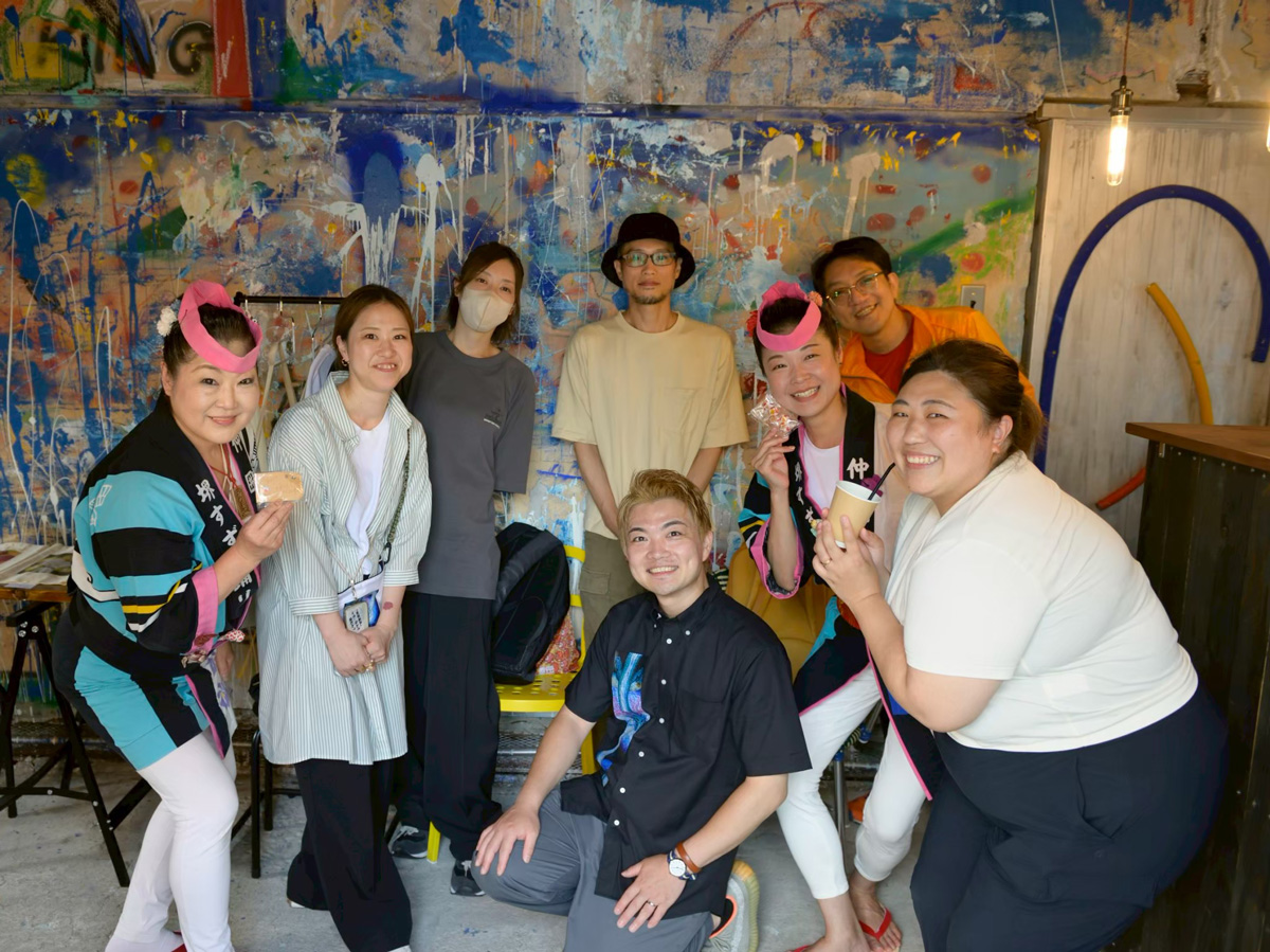 仲囲巣連のセンターYADOくんのアート個展『スカシエ展』へ_5